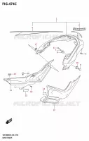 REAR FENDER (VZR1800BZ) pour Suzuki BOULEVARD 1800 2025