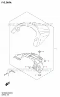 SEAT TAIL BOX (VZR1800) pour Suzuki BOULEVARD 1800 2025