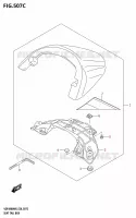 SEAT TAIL BOX (VZR1800BZ) pour Suzuki BOULEVARD 1800 2025
