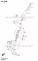 STEERING STEM (VZR1800BZ) pour Suzuki BOULEVARD 1800 2025