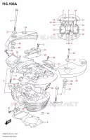 CULASSE (REAR) (VL800:L8:E03) pour Suzuki BOULEVARD 800 2018