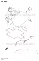 RESERVOIR D'ESSENCE (VL800:L8:E03) pour Suzuki BOULEVARD 800 2018