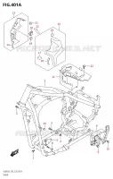 CADRE pour Suzuki BOULEVARD 800 2019