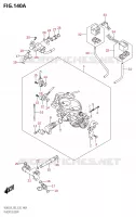 CORPS DE PAPILLON (VL800:L9:E03) pour Suzuki BOULEVARD 800 2019