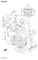 CULASSE (FRONT) (VL800T:L9:E33) pour Suzuki BOULEVARD 800 2019
