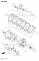 EMBRAYAGE pour Suzuki BOULEVARD 800 2019