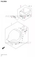 SELLE (VL800:L9:E03) pour Suzuki BOULEVARD 800 2019