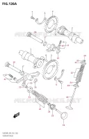 ARBRE A CAMES   SOUPAPES pour Suzuki BOULEVARD 800 2020