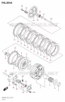 EMBRAYAGE pour Suzuki BOULEVARD 800 2020