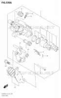 ETRIER DE FREIN AVANT pour Suzuki BOULEVARD 800 2020