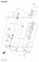 FOURCHE pour Suzuki BOULEVARD 800 2020
