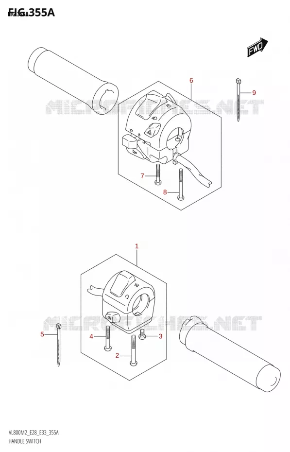 COMMODOS Suzuki MOTO 800 BOULEVARD 2022  VL800 2022 M2 (E28)