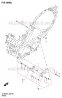 CADRE pour Suzuki BURGMAN 400 2024