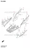 CARENAGES INFERIEURS pour Suzuki BURGMAN 400 2024
