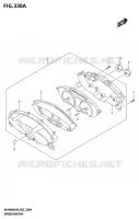 COMPTEUR (E19) pour Suzuki BURGMAN 400 2024