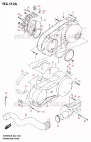 COUVERCLES DE CARTERS pour Suzuki BURGMAN 400 2024