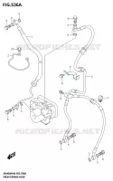 DURITE DE FREIN AVANT pour Suzuki BURGMAN 400 2024
