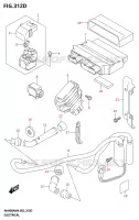 PARTIE ELECTRIQUE pour Suzuki BURGMAN 400 2024