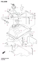 RESERVOIR D'ESSENCE pour Suzuki BURGMAN 400 2024