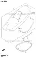 SELLE pour Suzuki BURGMAN 400 2024