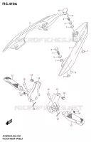 SUPPORT DOSSERET pour Suzuki BURGMAN 400 2024