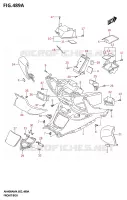VIDE POCHE pour Suzuki BURGMAN 400 2024