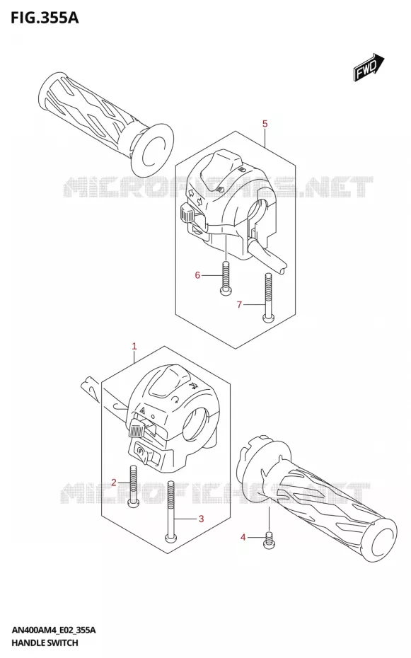COMMODOS Suzuki SCOOTER 400 BURGMAN 2024  AN400A 2024 M4 (E19)