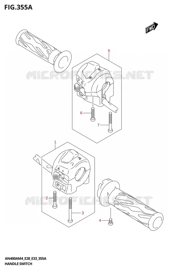 COMMODOS Suzuki SCOOTER 400 BURGMAN 2024  AN400A 2024 M4 (E28)