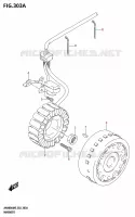 ALLUMAGE ROTOR   STATOR pour Suzuki BURGMAN 400 2025
