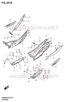 REPOSE PIEDS pour Suzuki BURGMAN 400 2025