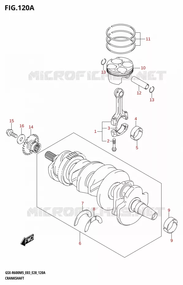 VILEBREQUIN Suzuki MOTO 600 GSX-R 2025  GSX-R600 2025 M5 (E28)