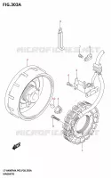 ALLUMAGE ROTOR   STATOR pour Suzuki KINGQUAD 400 2024