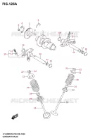 ARBRE A CAMES   SOUPAPES pour Suzuki KINGQUAD 400 2024