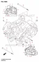 CARTERS MOTEUR pour Suzuki KINGQUAD 400 2024