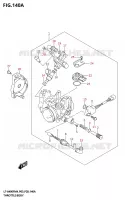 CORPS DE PAPILLON pour Suzuki KINGQUAD 400 2024