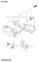 FEU ARRIERE pour Suzuki KINGQUAD 400 2024