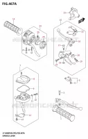 LEVIERS   POIGNEES pour Suzuki KINGQUAD 400 2024