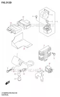 PARTIE ELECTRIQUE pour Suzuki KINGQUAD 400 2024
