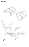 REPOSE PIEDS pour Suzuki KINGQUAD 400 2024