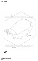 SELLE pour Suzuki KINGQUAD 400 2024