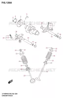 ARBRE A CAMES   SOUPAPES pour Suzuki KINGQUAD 400 2024