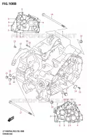 CARTERS MOTEUR pour Suzuki KINGQUAD 400 2024