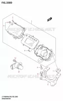 COMPTEUR (LT F400F:(P28)) pour Suzuki KINGQUAD 400 2024