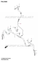 DURITE DE FREIN AVANT pour Suzuki KINGQUAD 400 2024