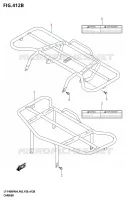 PORTE PAQUET (P28) pour Suzuki KINGQUAD 400 2024