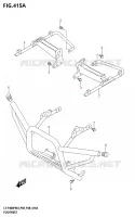 REPOSE PIEDS pour Suzuki KINGQUAD 400 2024