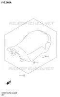 SELLE pour Suzuki KINGQUAD 400 2024
