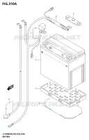 BATTERIE pour Suzuki KINGQUAD 400 2025