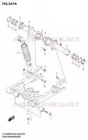 BRAS OSCILLANT (LT A400F) pour Suzuki KINGQUAD 400 2025