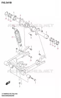 BRAS OSCILLANT (LT A400FZ) pour Suzuki KINGQUAD 400 2025